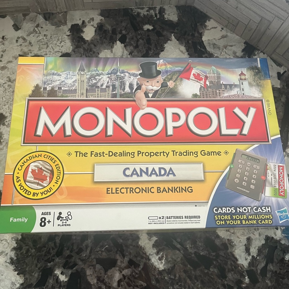 Monopoly Canada Edition Board Game